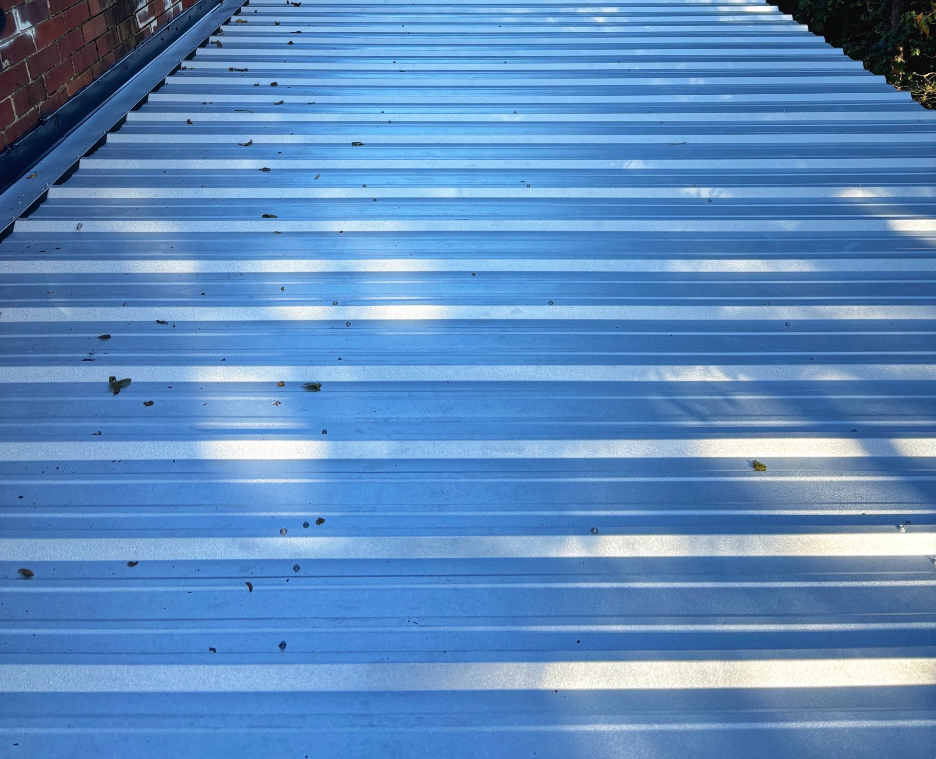 New roofing system installation by 4D Construction