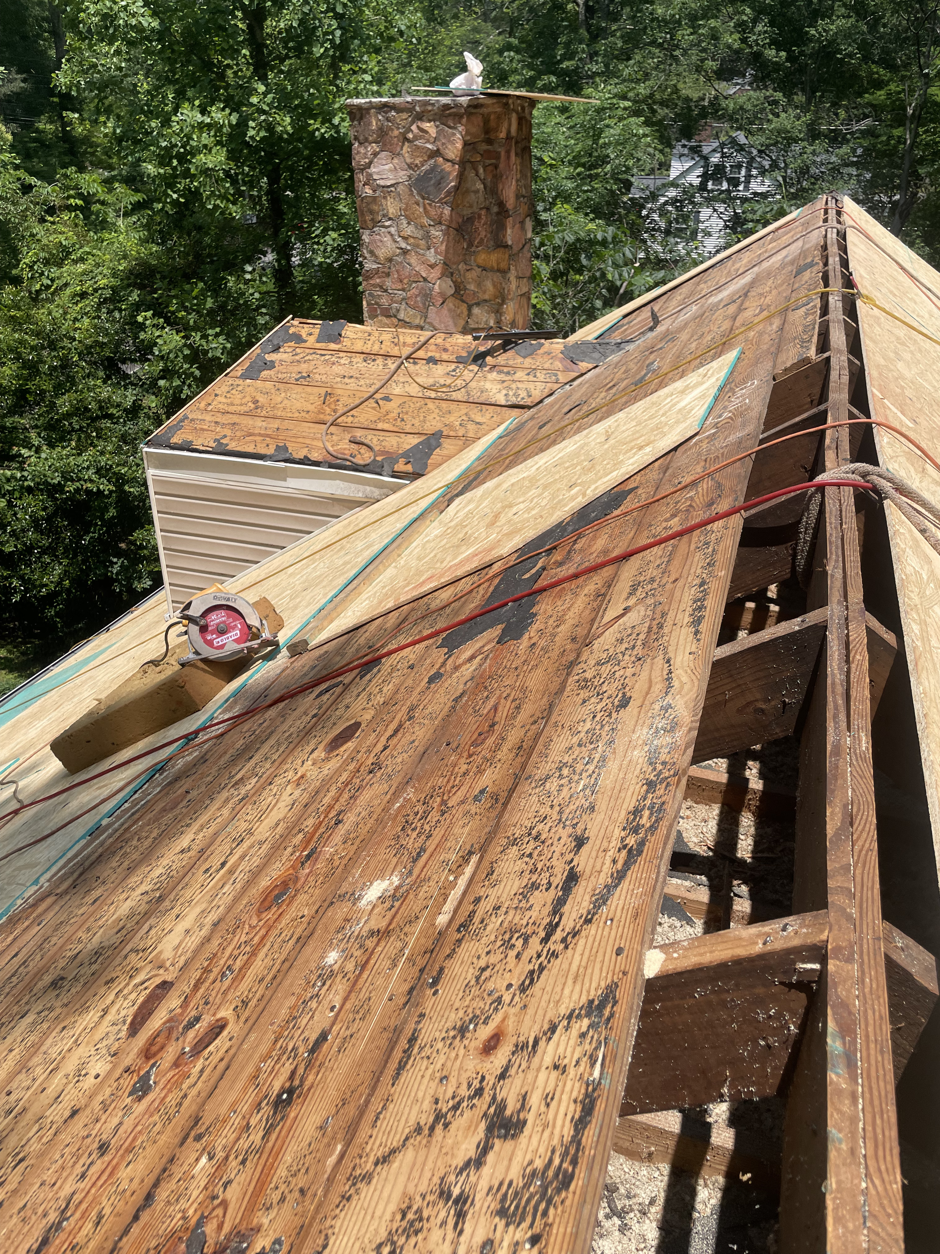 Roof replacement installation by 4D Construction in Kennesaw GA